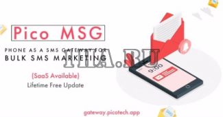PicoMSG v1.2 NULLED - Phone As an SMS Gateway For Bulk SMS Marketing